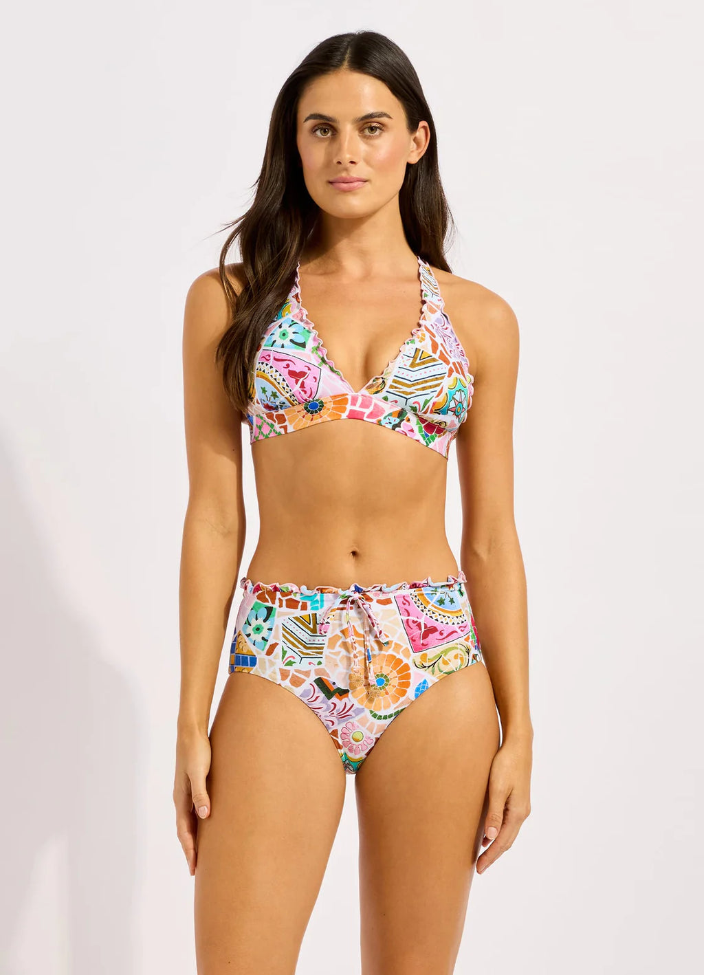 High Waisted Pant - Parfait Pink