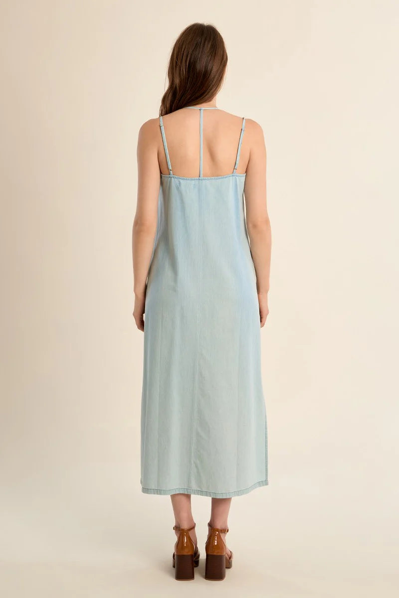 Long Dress in Lyocell