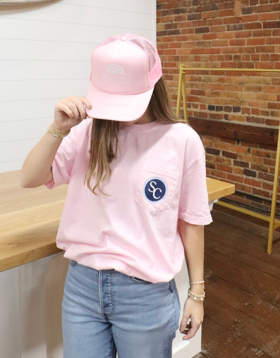 Salty Cousins Pink Tee