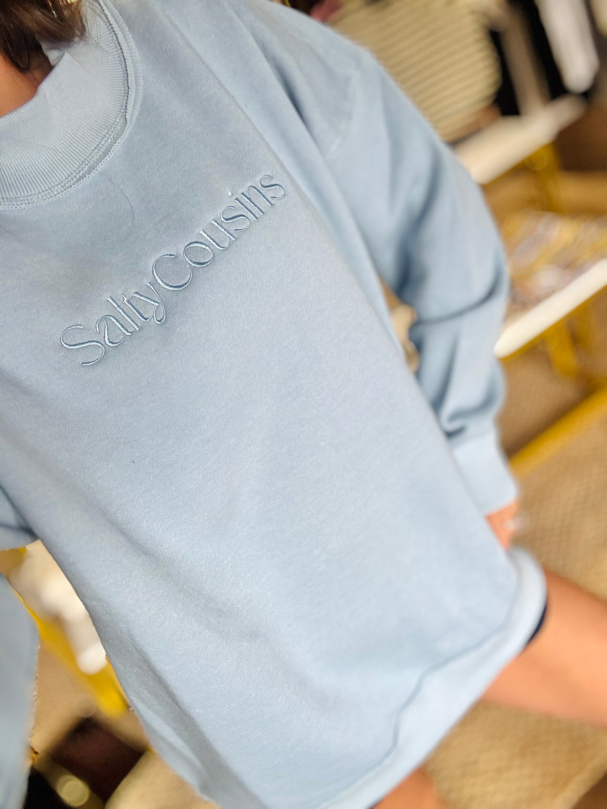 Salty Cousins Mock Sweatshirt