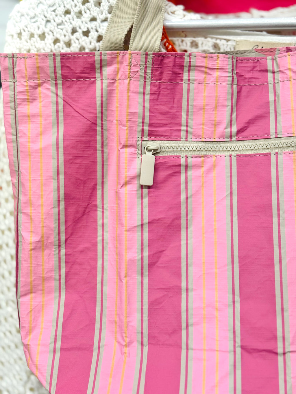 Flutter Reversible Tote Blush