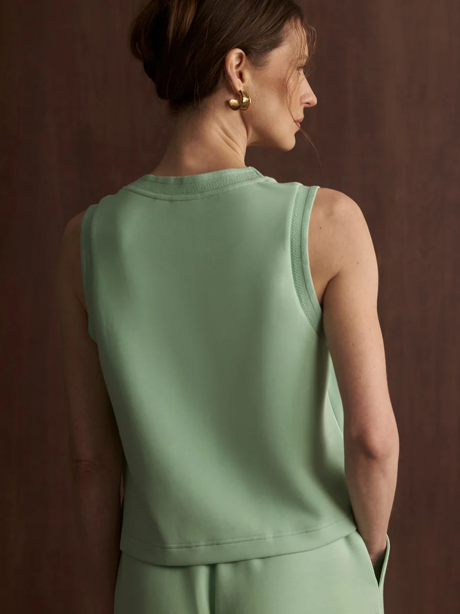 Cambrie Scoop Neck Tank