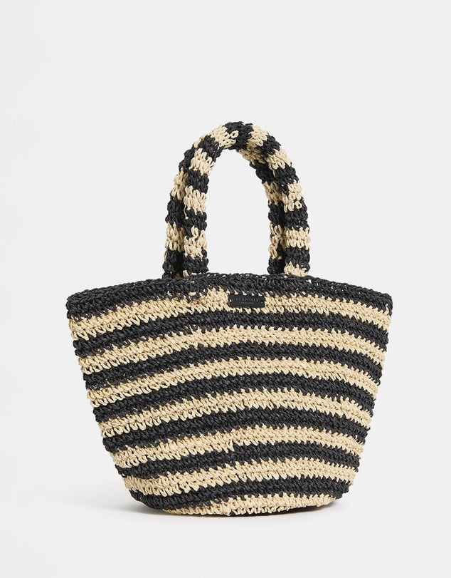 Mini Raffia Tote Bag