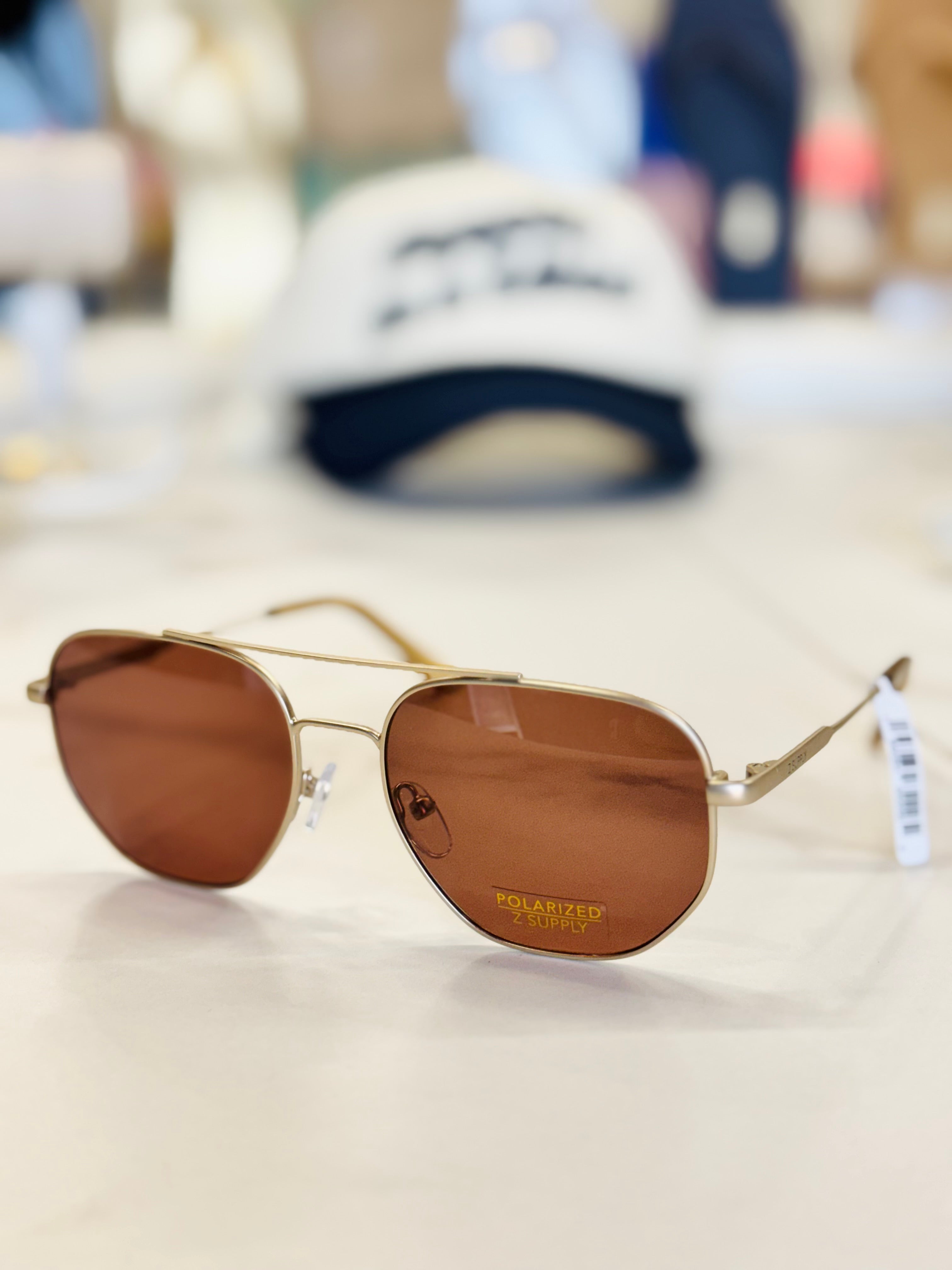 Highway Gold Brown Polarized Sunglasses
