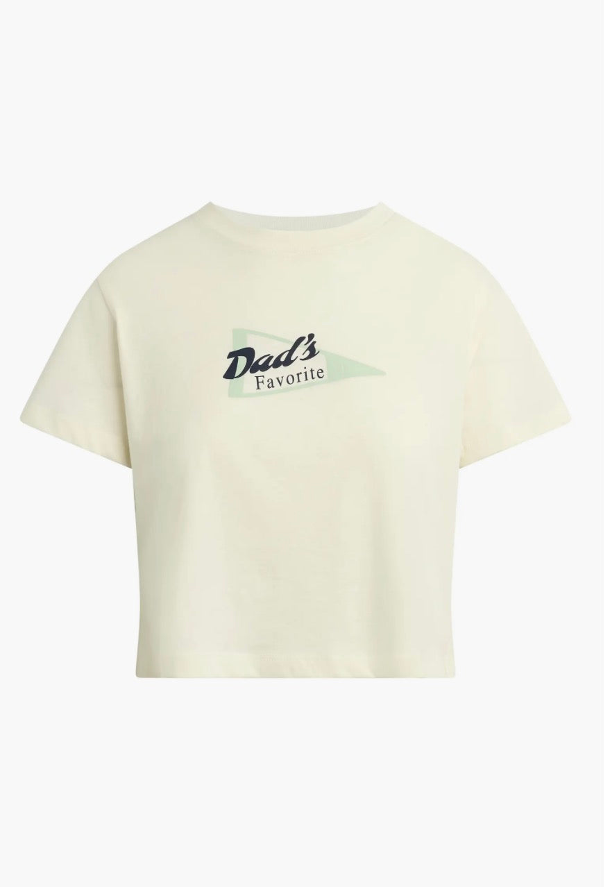 The cropped Dad's Favorite Sport Tee