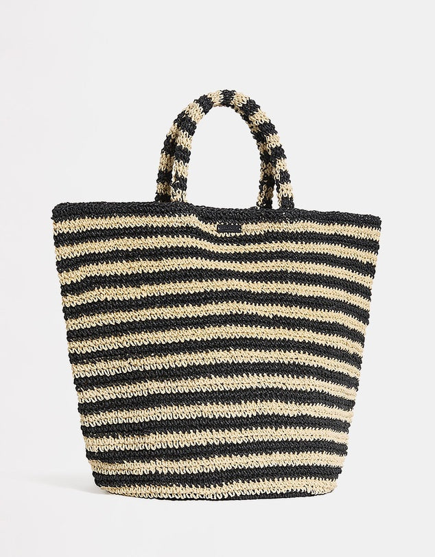 Large Raffia Tote Bag