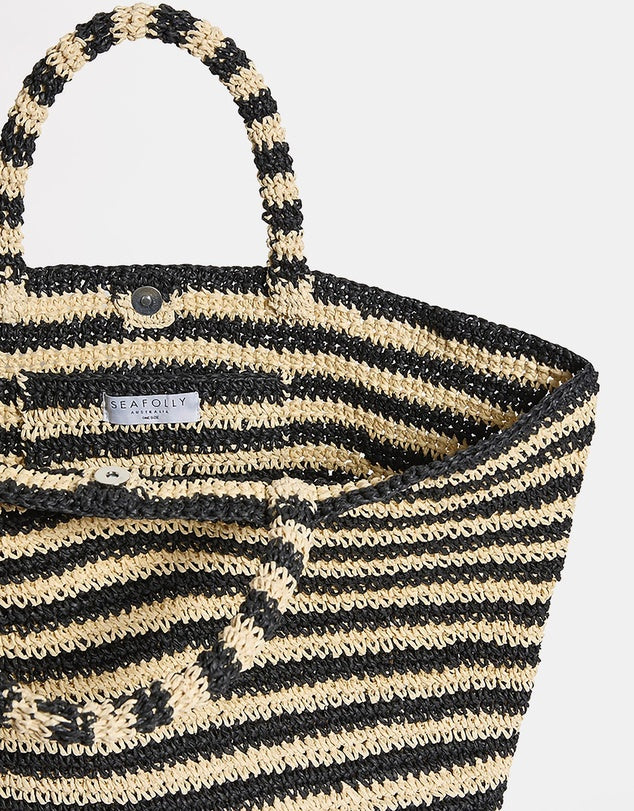 Large Raffia Tote Bag