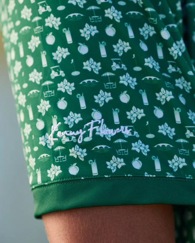 The Green Placket Golf Shirt