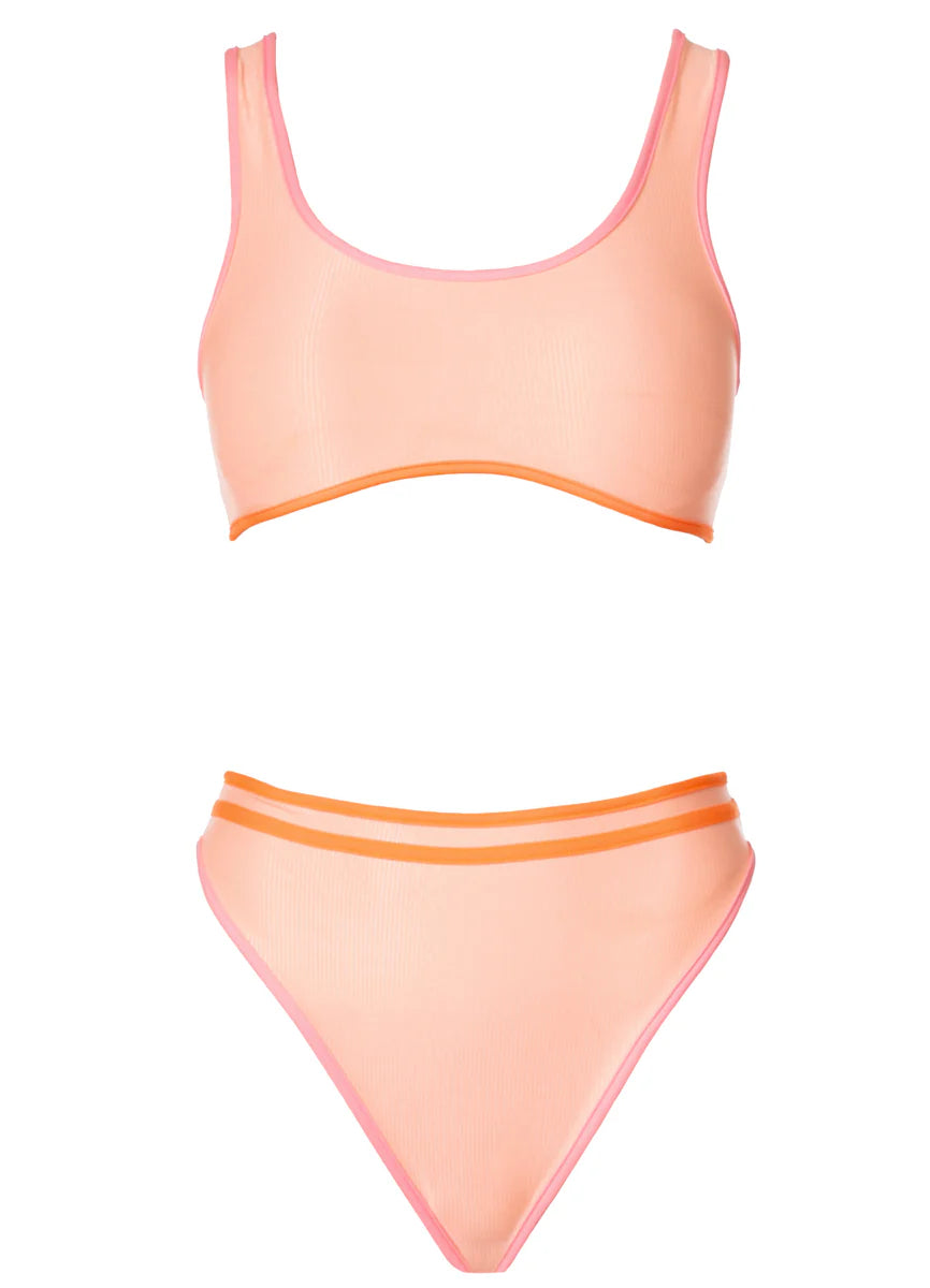 Peach Coral Jilly Top