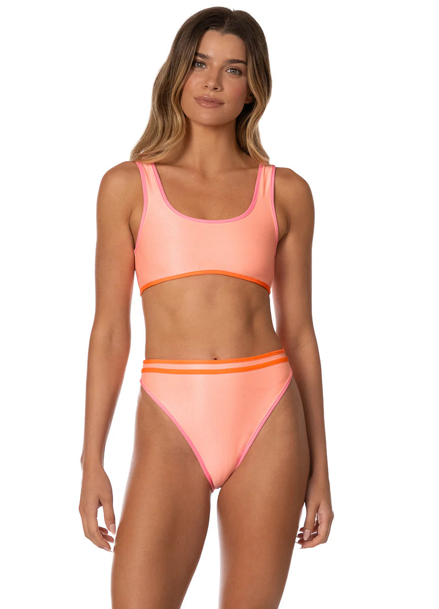 Peach Coral Jilly Top
