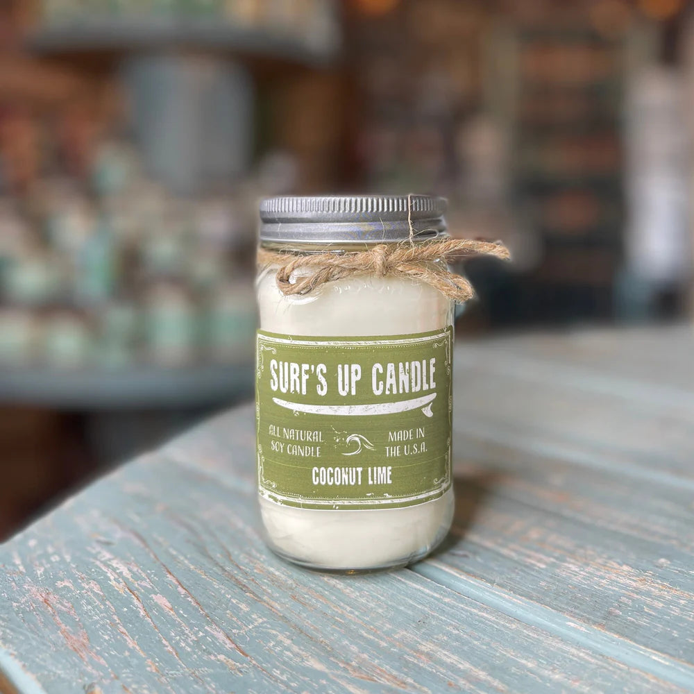 Surf's Up Mason Jar Candle 16oz