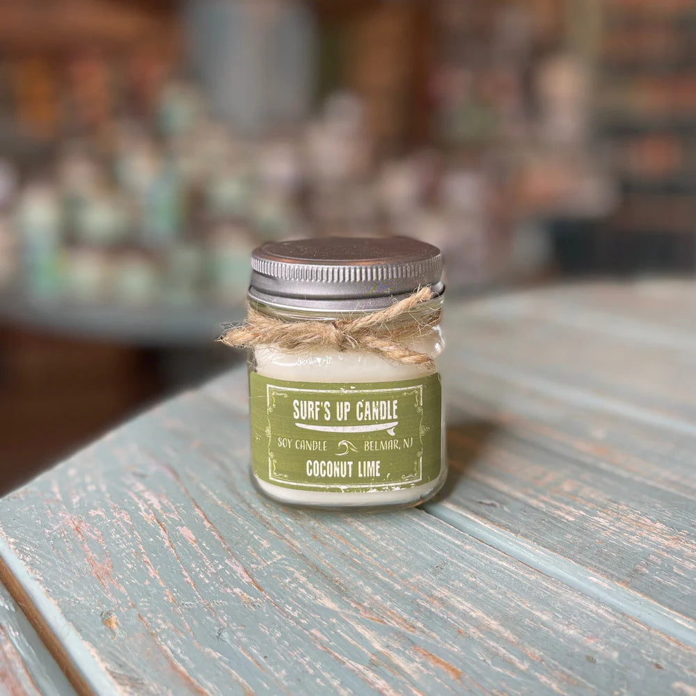 Surf's Up Mason Jar Candle 8oz
