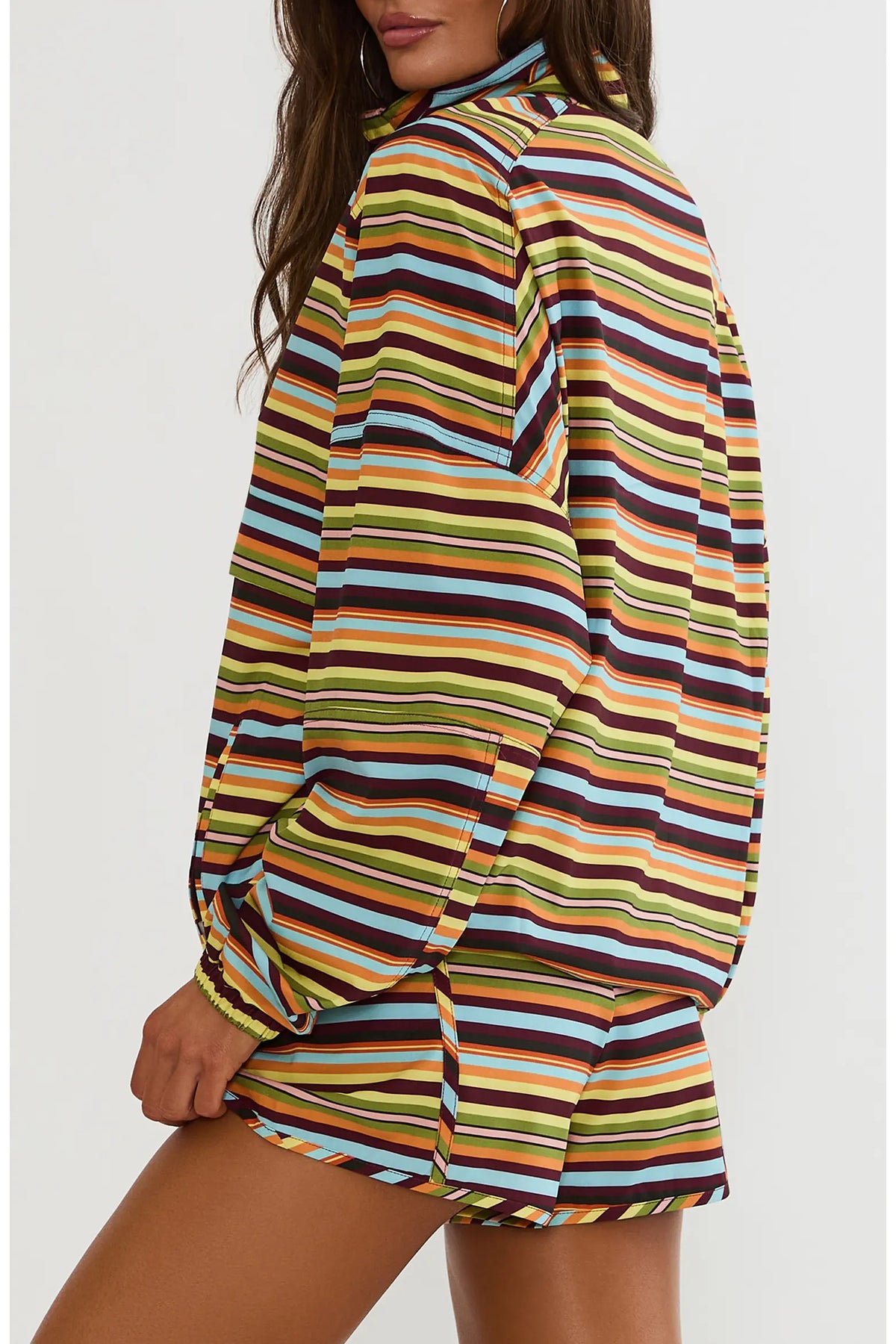 Vespera top Paradise Stripe