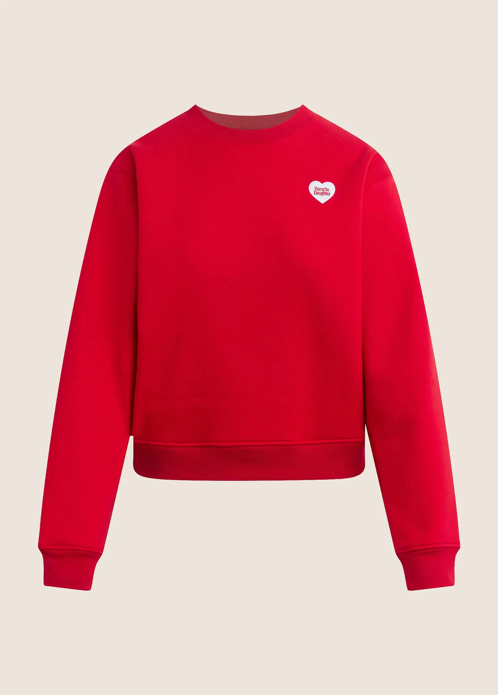 The Favorite Daughter Heart Sweatshirt