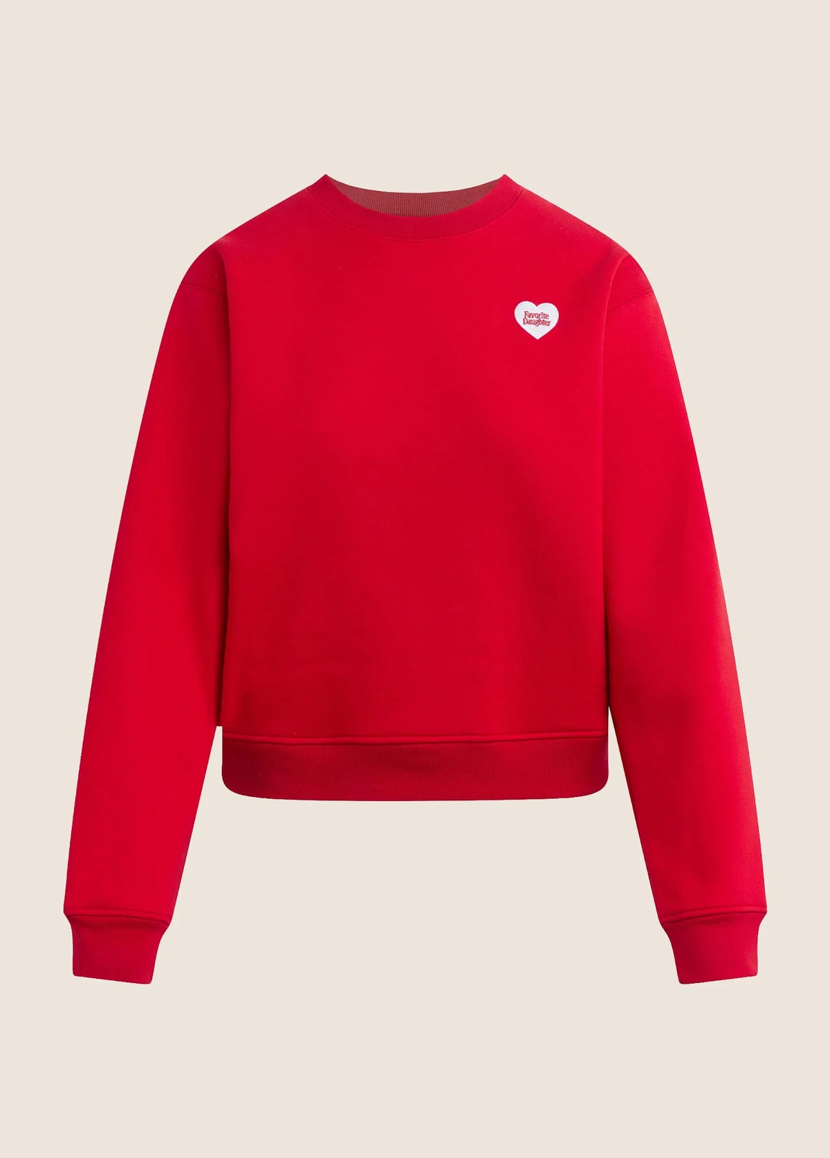 The Favorite Daughter Heart Sweatshirt