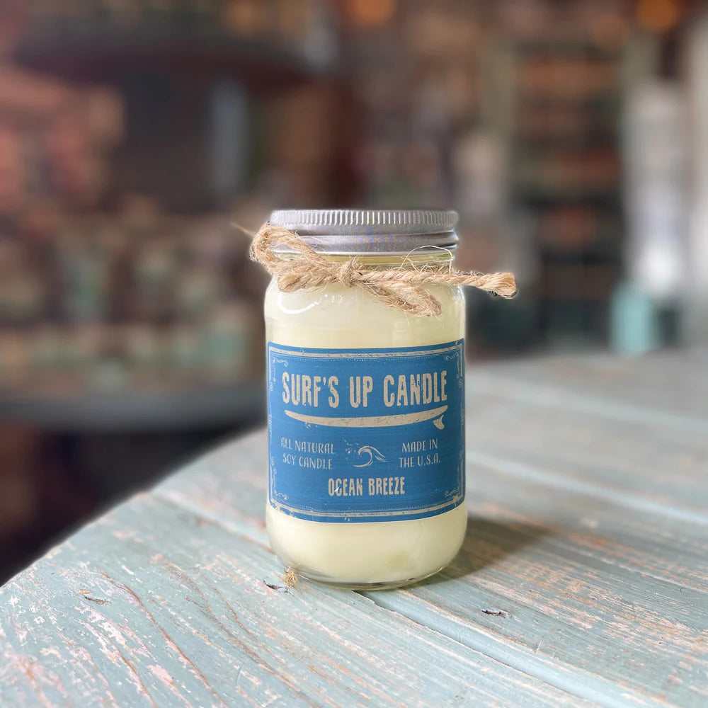 Surf's Up Mason Jar Candle 16oz