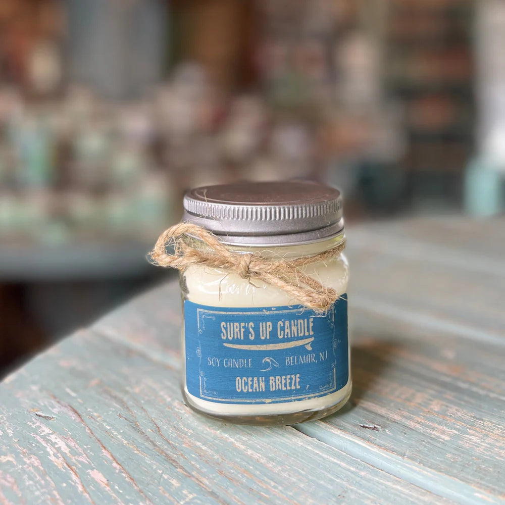 Surf's Up Mason Jar Candle 8oz