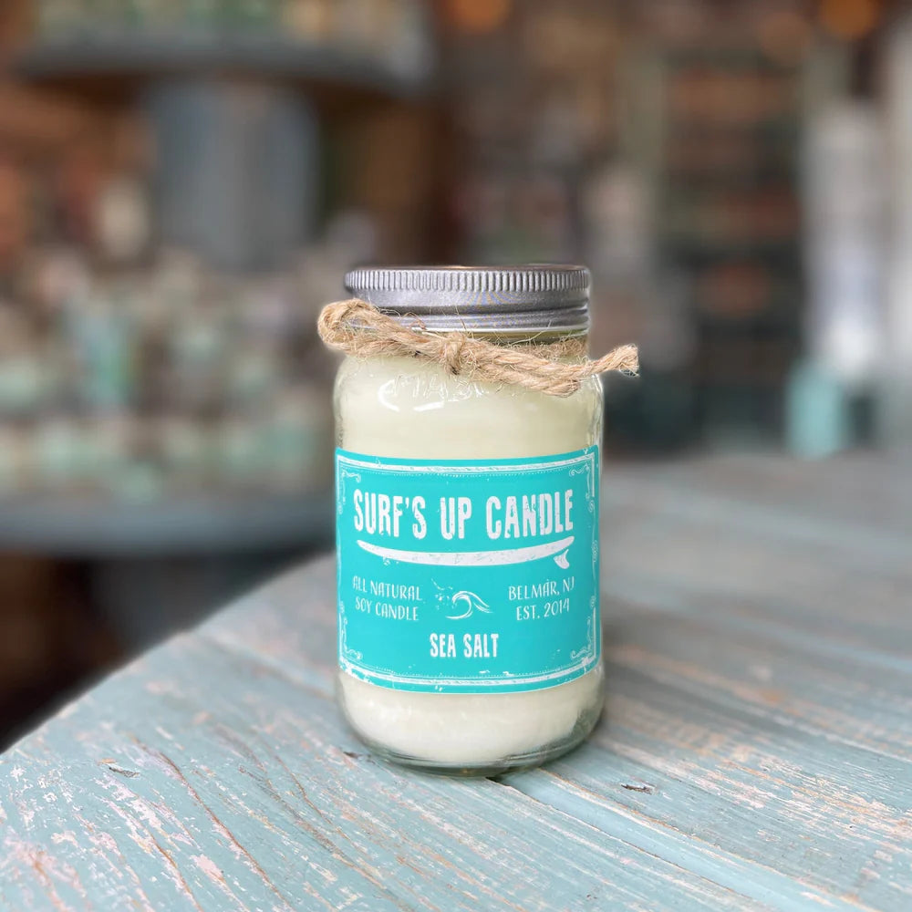 Surf's Up Mason Jar Candle 16oz